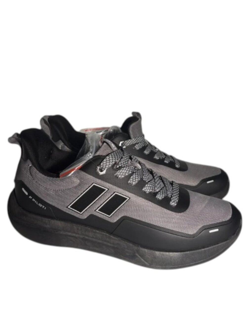 NEW PILOTI Mens Grey Sneakers Size 9